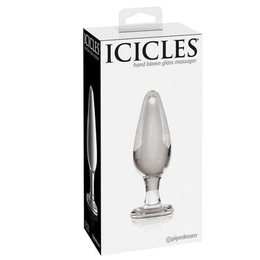 Massaggiatore in Vetro Icicle Artigianale – Eleganza e Benessere Naturale